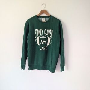 Stoney Clover Lane Green Sweatshirt S/M